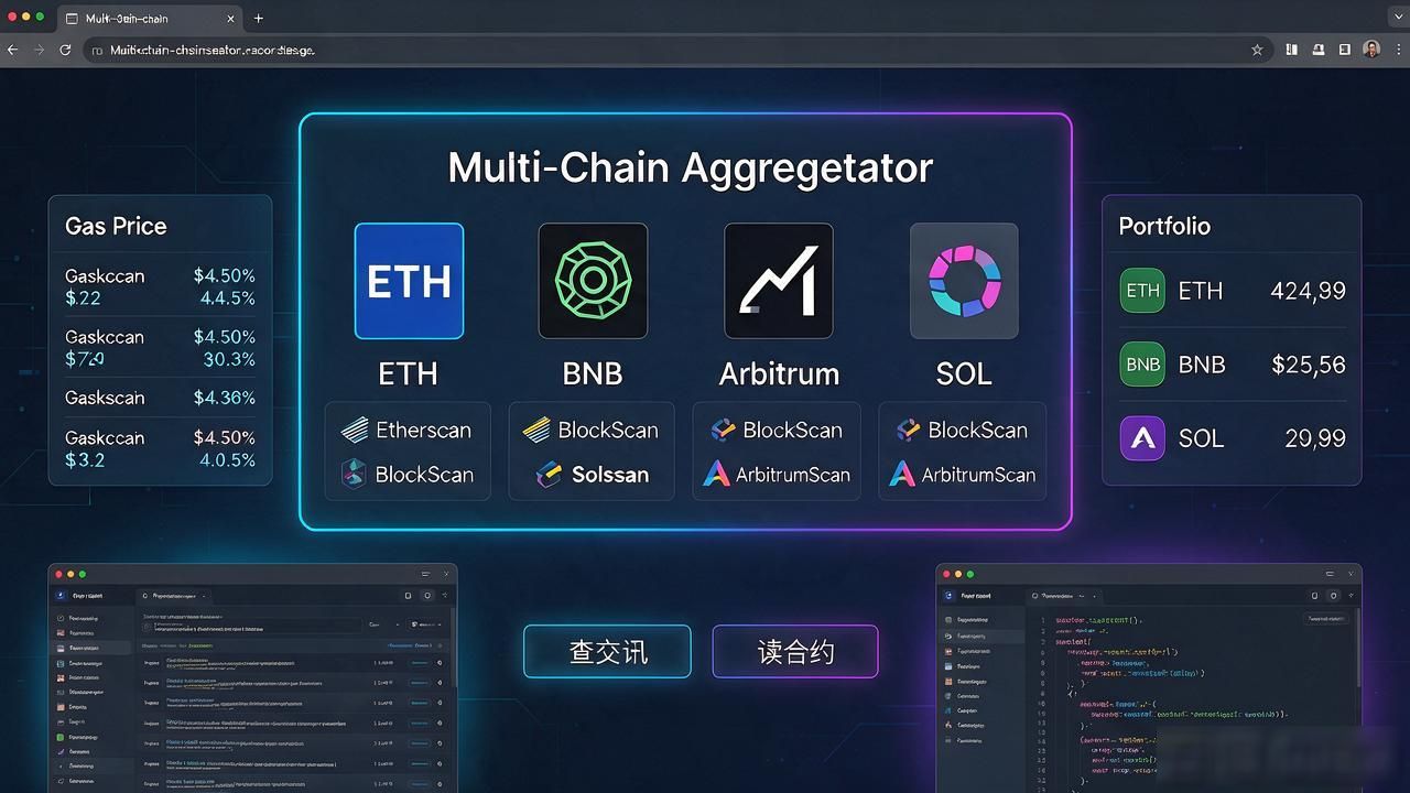 区块链钱包插件推荐MetaMask Phantom_多链聚合面板浏览器扩展提效_区块链最强插件
